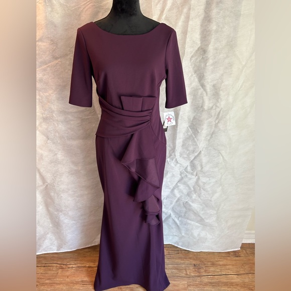 Betsy & Adam Dresses & Skirts - Betsy Adam evening gown. Purple NWT. Size 8